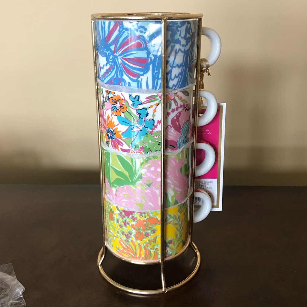 Lilly Pulitzer for Target teacups/mugs